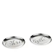 Christofle Chri Chri Coasters, Set of 2