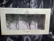 Dept. 56 SEASONS BAY Village SPRING/SUMMER TREES Set Of 4 WITH BOX 53382 New