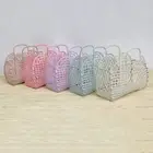 Foldable Home Organizer Laundry Basket Women Bath Basket Washing Storage Basket