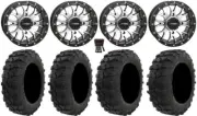 System 3 ST-3 Mach 14" Wheels 29" Dual Threat Tires Can-Am Commander Maverick