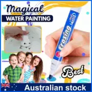 4 Colors Magical Water Painting Whiteboard Pen PVC Non-toxic Erasable NW