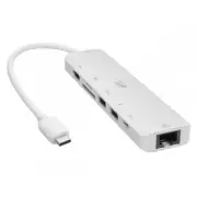 Monoprice 43790 MONOPRICE 7-IN-1 USB-C MULTIPORT 4K HDMI ADAPTER