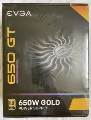 Brand New EVGA 650W SuperNOVA 650 GT, 80+ Gold Fully Modular Power Supply PSU