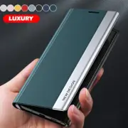 For Samsung S25 S24 S23 S22 S21 S20 FE Ultra Plus Leather Case Wallet Flip Cover