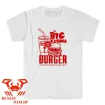 低俗小說 BIG KAHUNA BURGER 電影男式白色 T 恤尺寸 S 至 3XL