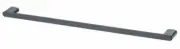 Oliveri MADRID SINGLE TOWEL RAIL Rounded Edge MATTE BLACK- 650mm Or 800mm