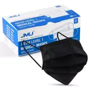 ASTM Level 1 Disposable Face Mask Medical Surgical 3 Ply Ear loop Black Masks