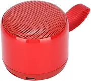 Mini Loudspeaker, Mini Speaker Wireless Red Portable with Memory Card Function for Travel for Office for Home for Car