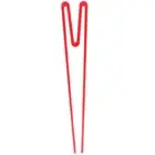 Learning Chopstick Food Grade Training M Shape Toddler Chopstick Solid Color