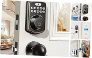 Keyless Entry Door Lock with 2 Doors - Keypad Door Lock Oil Rubbed Bronze Knob