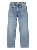 [Toteme] Toteme-Denim Dal Taglio Classico Blu Consumato-Donna 25