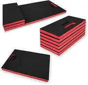 CTR Folding Mechanics Mat for Working on Car - Thick EVA Kneeling Pad with Handle - Waterproof Working Mat for Garage, Gardening, Home Gym, Camping, Creeper Pad, Knees Protection for DIY Jobs - GE0002