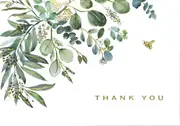 Peter Pauper Press Boxed Thank You Note Cards - Eucalyptus 341921