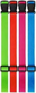 Tagtight 4Pcs Beach Towel Clips Bands Elastic Towel Bands Windproof for Vacation