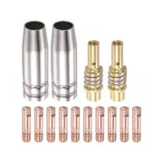 MB 15AK 0.8mm Contact Tip Melt Inert-Gas (MIG) Welder Accessory Set of 14-Piece