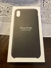 Apple Leather Case for iPhone 11 Pro Max - Black