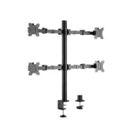 Brateck Quad Monitors Affordable Steel Articulating Monitor Arm