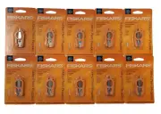 10 Fiskars Folding Travel Scissors sewing cross stich embroidery 4"