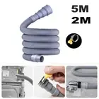 2/5M Foldable Caravan Hose Washing Machine Drain Hose Flexible Water Drain Pipe
