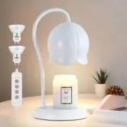 Candle Warmer Lamp White, Dimmable Scented Wax Melt Warmer with Timer, Womens