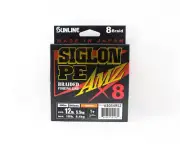 Sunline P.E Line X8 Siglon AMZ 600m P.E 1 12LB Orange (1074)