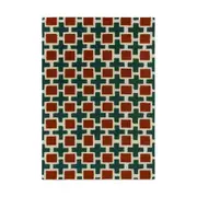 Scion Hatch Rug Rust - 180 x 120cm