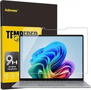 Adeway Screen Protector for Microsoft Surface Laptop 7 15 inch（2024，AIPC）,9H Hardness Tempered Glass Anti-Scratch- Easy Installation- Ultra Clear, Compatible with Surface slim pen