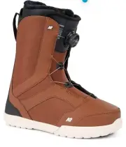 NEW K2 SNOWBOARD Raider Brown All-mountain Snowboard Boots 7 MEN’s Boa Tech