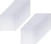 Sovenny 20 Pieces 7 mil Square Mylar Blank Stencil Sheets 6×6 inch Templates for Cricut and Silhouette Machines