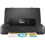 HP Officejet 200 Portable Inkjet Printer - Colour - 20 ppm Mono / 19 ppm Color - 4800 x 1200 dpi Print - Manual Duplex Print - 50 Sheets Input - LAN