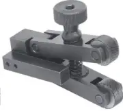 Mini V Clamp Adjustable Spring Knurling Tool For Machine Lathe Metalworking