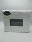 Kathy Ireland Luxury Twin Sheet Set White 3 Bonus Pillow Cases Flat Fitted