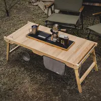 在飛比找松果購物優惠-MORIXON 魔法橡木桌 原木色/MT-6C 露營蛋捲桌 