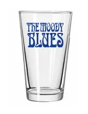 The Moody Blues - Rock and Roll 16 oz Pint Pub Beer Glass Tumbler Tea Water 102