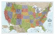 United States Explorer Wall Map - Laminated (U.S. Map): Wall Maps U.S.
