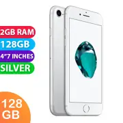 Apple iPhone 7 (128GB, Silver) - Grade (Excellent)