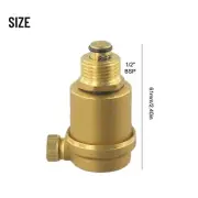 Reliable Brass Solar Water Heater Pressure Release Valve 12 Air Vent
