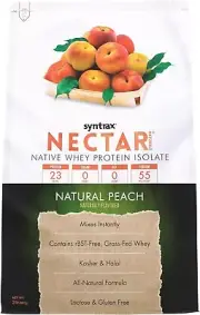 Nectar Naturals, Native Grass-Fed Whey Protein Isolate, Refreshing Fruit-Juic...