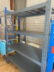 6M*2.4M*0.6M Storage Shelves Garage Warehouse Rack Shelving Steel 800KG Q1