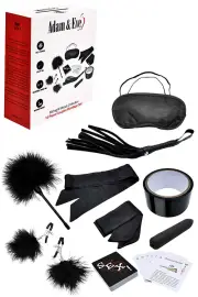 Adam and Eve Midnight Moods 10pce Couples Bondage Set