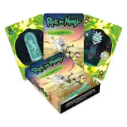 Aquarius Rick & Morty Playing Cards Poker Party Family Gaming Standard Deck