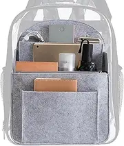 [Generic] Felt Backpack Organiser Backpack Organizer Insert Multi-pocket Backpack Insert Purse Organizer Backpack Organizer Liner