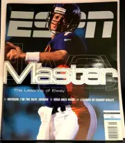 ESPN - Cover; JOHN ELWAY " MASTER"- issue # 46, O/S-11/16/1998