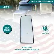 Volvo VNL Mirror Big Glass Heated Upper Left Driver Side 2004 2022