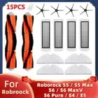 Spare Parts Set Filter for Xiaomi Roborock Robot S50 S51 S5 Vacuum Cleaner Brush