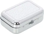 1Pc Pocket Ashtray Mini Square Metal Ashtray with Lid,Mini Portable Ashtray S...
