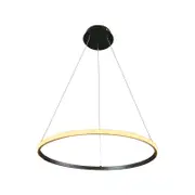 Delessi Marcello LED 1 Ring Aluminium Small Pendant Light - Tri-Colour