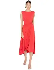 [Montique] Mia Jersey Dress in Orange