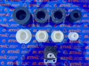 STIHL Genuine 064, 066, MS660 AV Rubber and Cap Set Complete