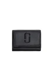 Marc Jacobs Logo Plaque Mini Trifold Wallet One size Black
